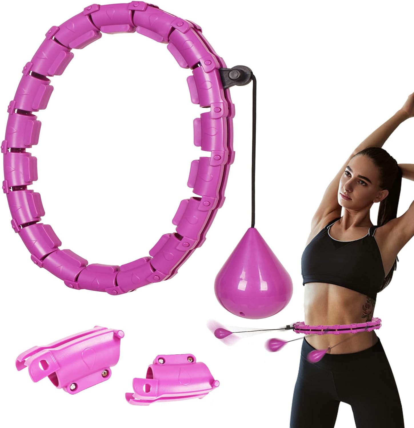 Hoopfit™ - Hula Hoop Hem Träning