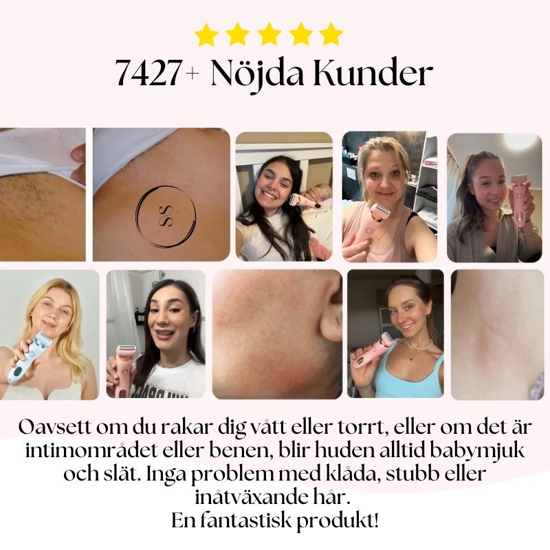 SoftSkin™ - Avancerad Nanorakapparat för Perfekt Slät Hud