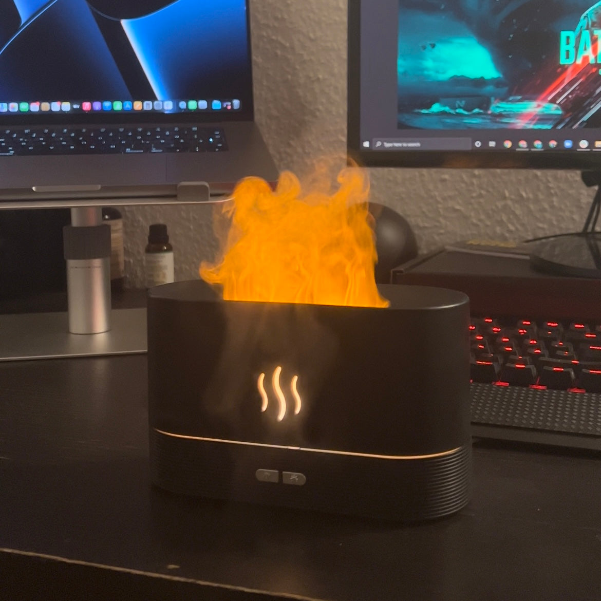 FlameFusion™ USB Luftfuktare & Doftspridare