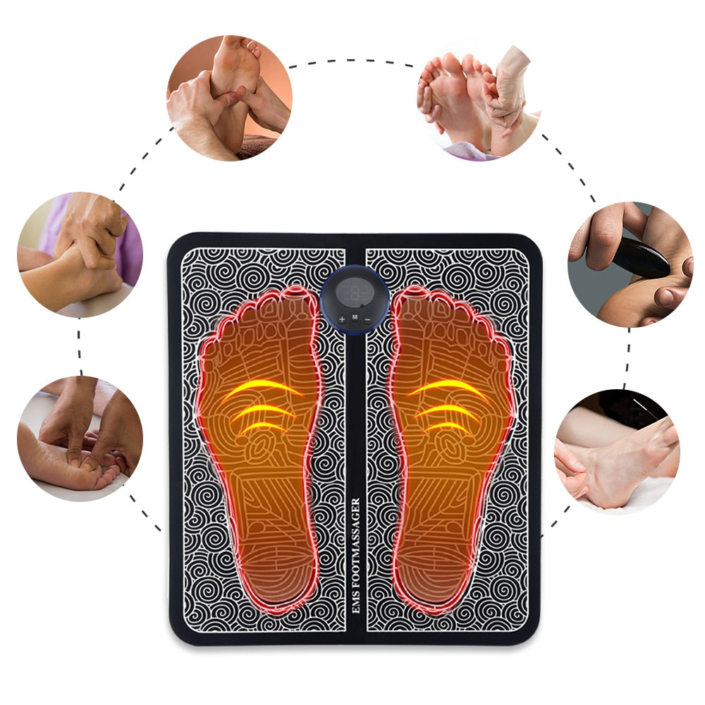 TreatFoot™ EMS Fotmassage Platta | Idag 50% Rabatt!