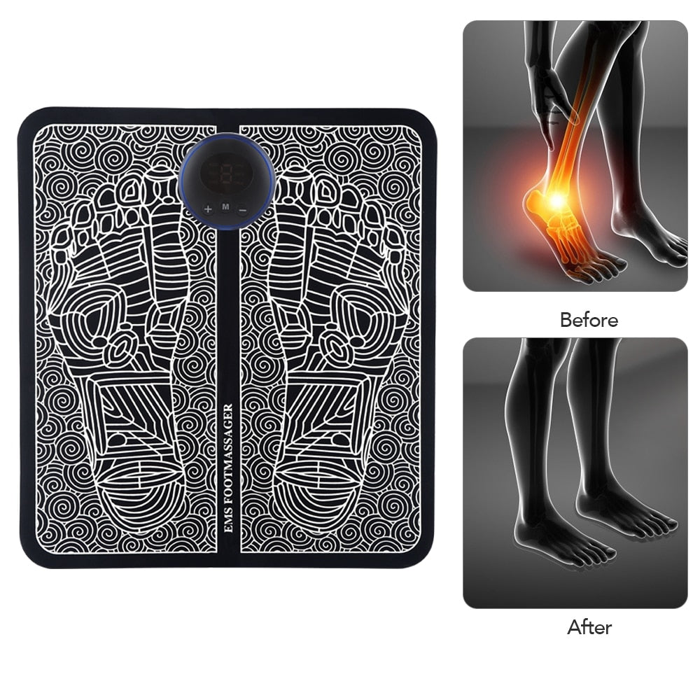 TreatFoot™ EMS Fotmassage Platta | Idag 50% Rabatt!